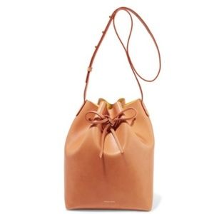 Mansur Gavriel Bucket Camel Leather Tote